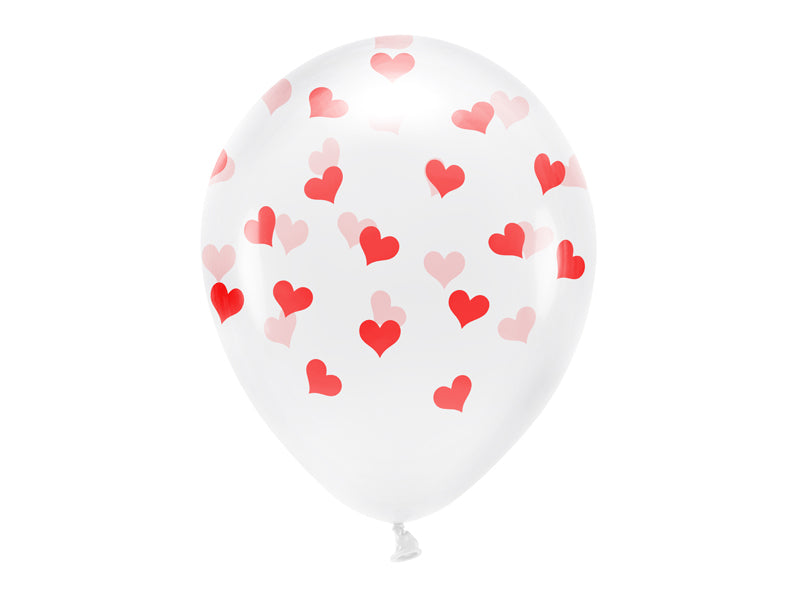 Luftballons rote Herzen