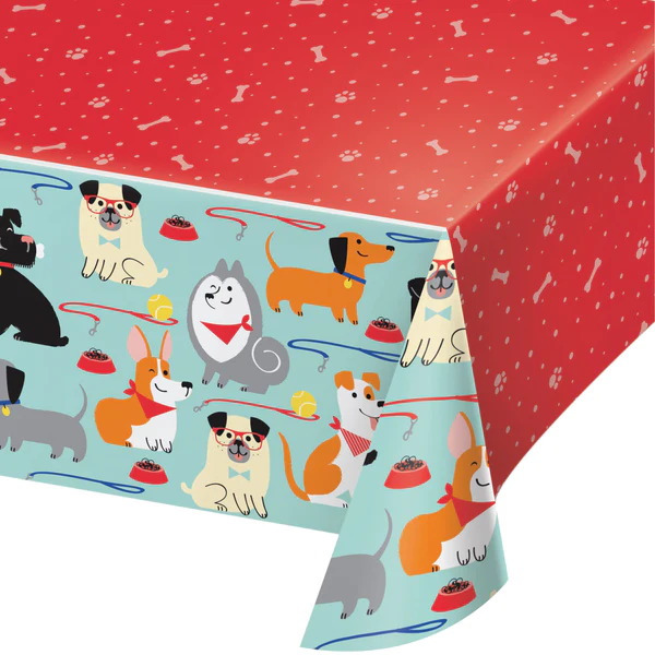 Birthday Dogs Tischdecke