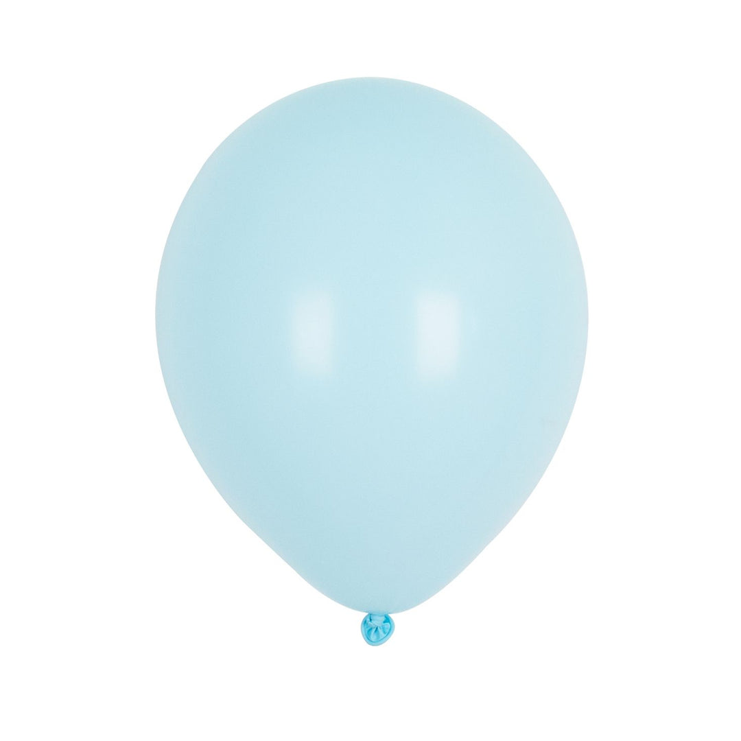 Luftballons Babyblau