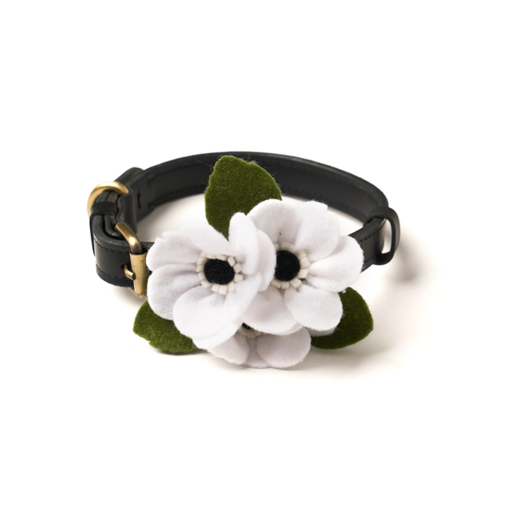 Deko Blumen weiss (ohne Halsband)