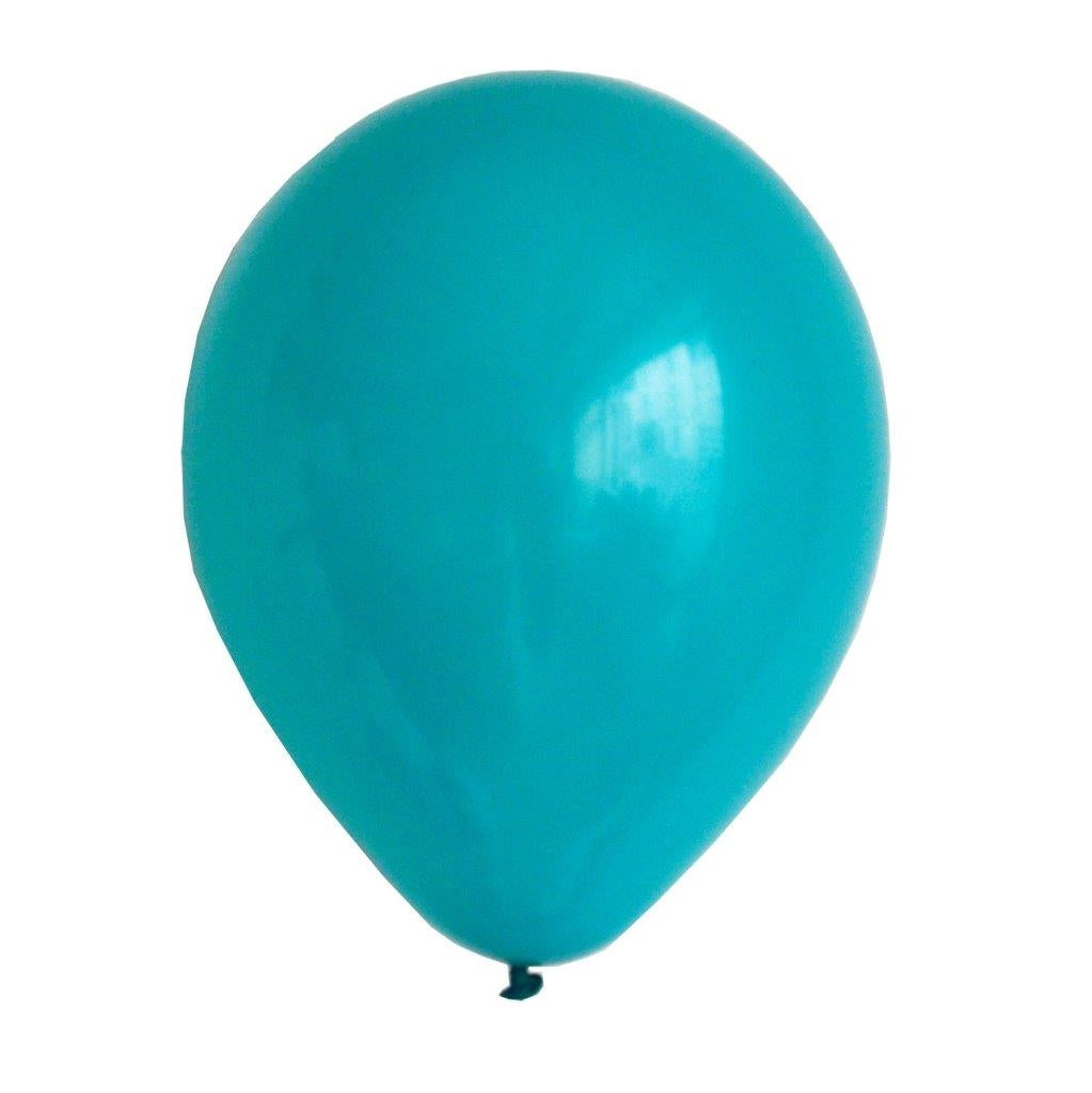 Luftballons Aquablau (türkis)
