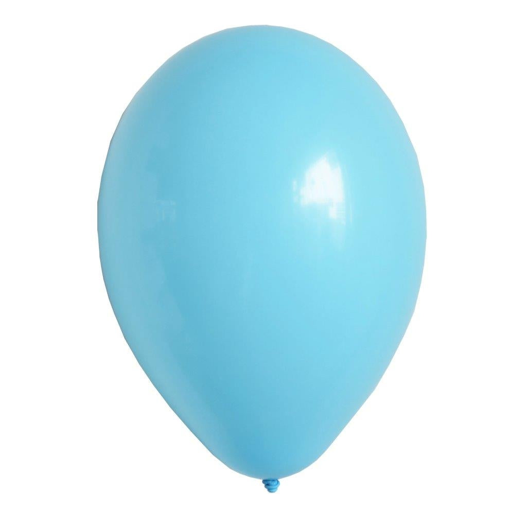 Luftballons Hellblau