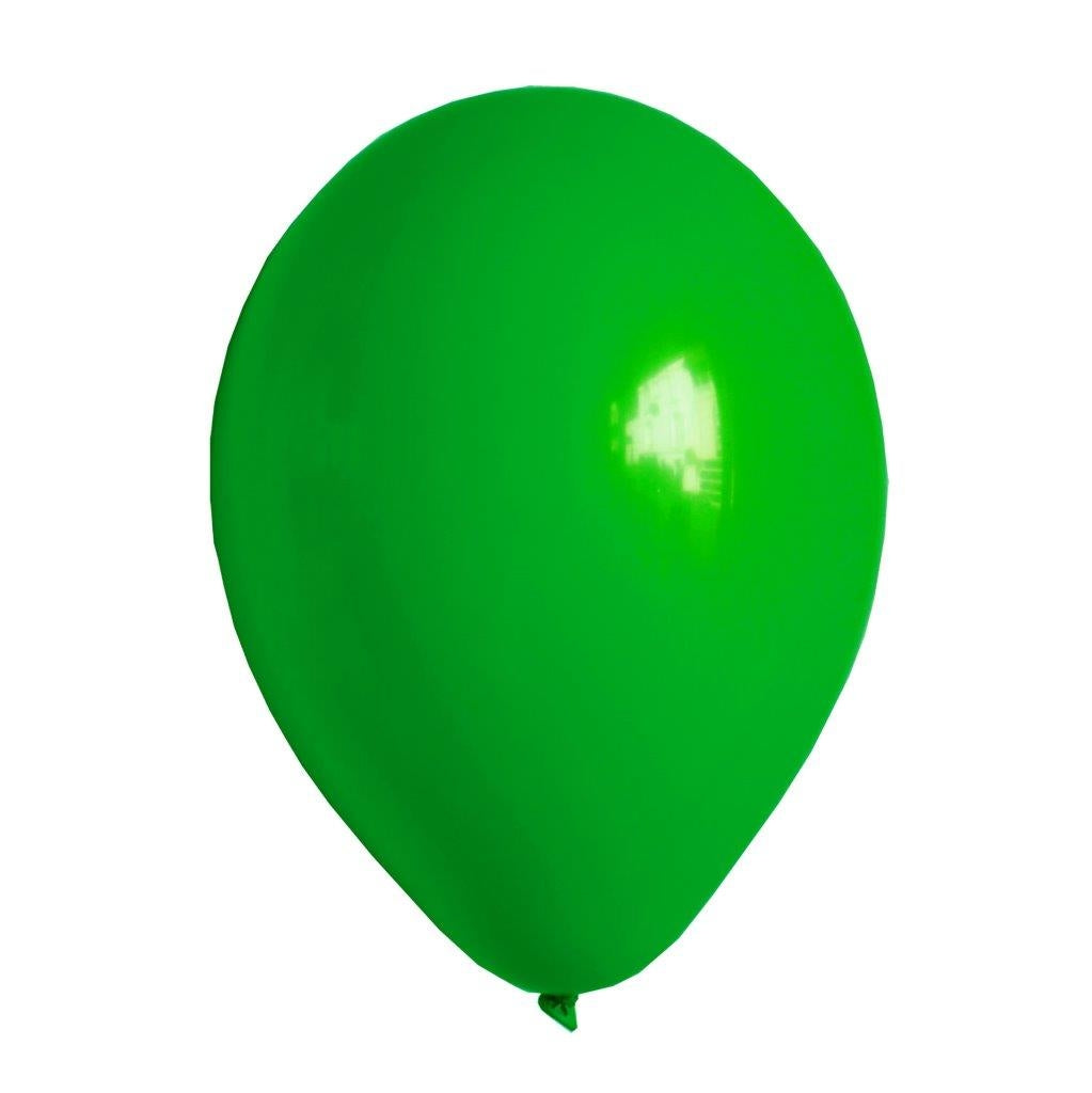 Luftballons Mittelgrün
