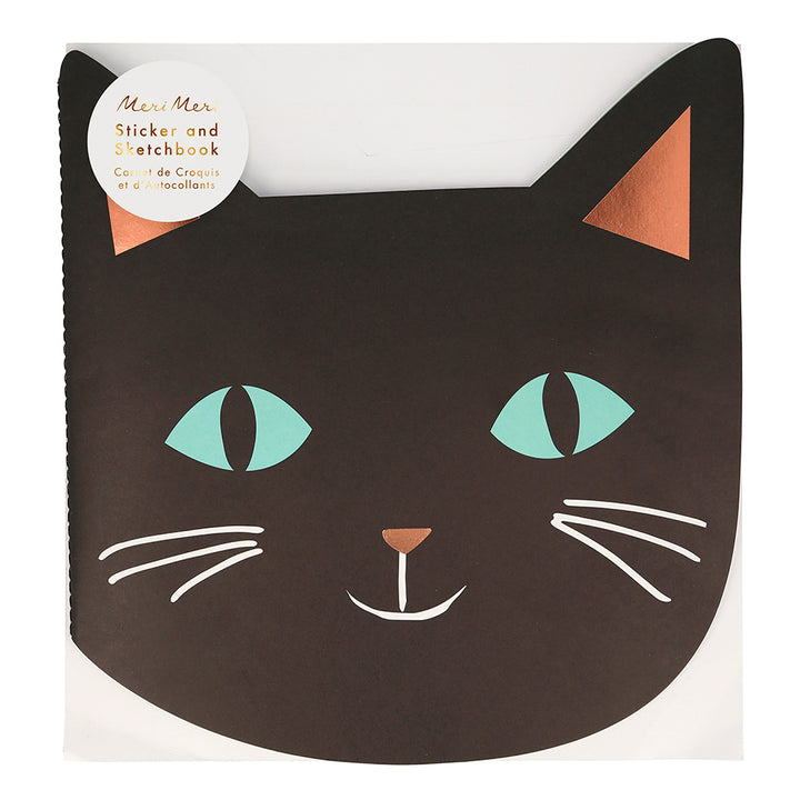 Halloween Katzen Stickerbuch