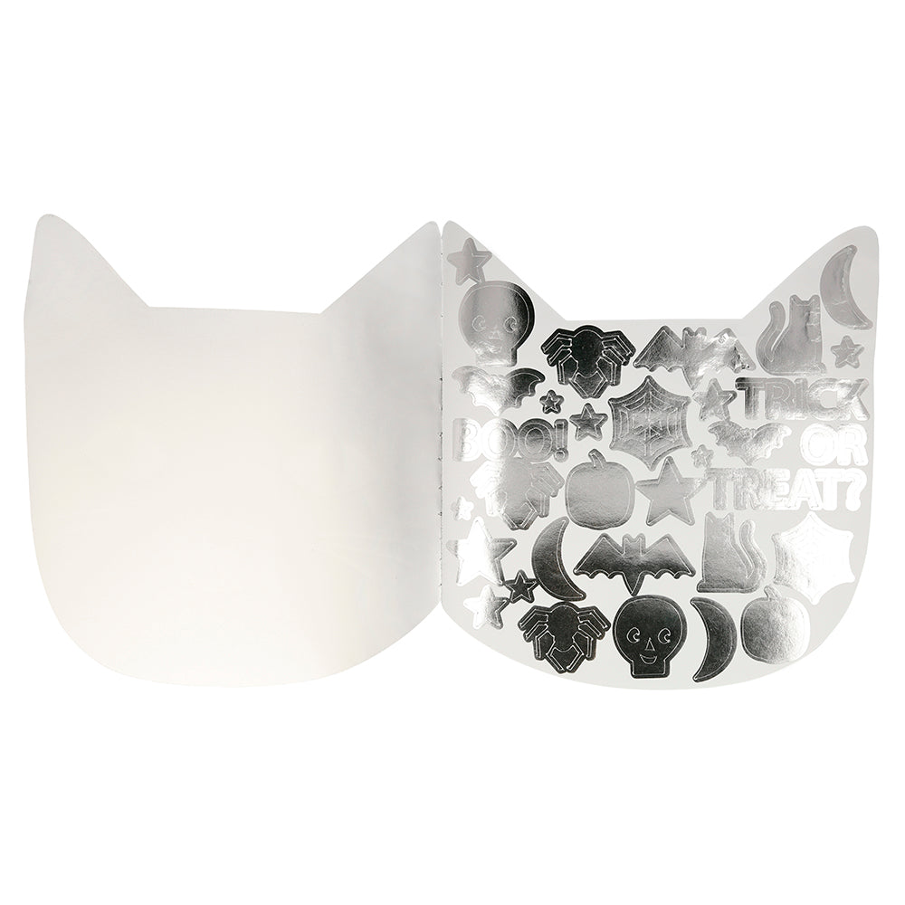 Halloween Katzen Stickerbuch