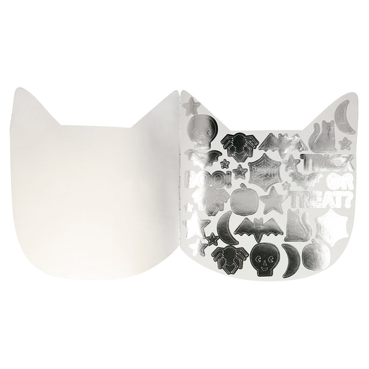 Halloween Katzen Stickerbuch