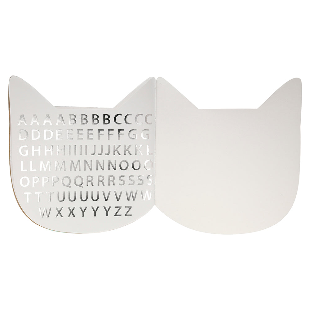 Halloween Katzen Stickerbuch