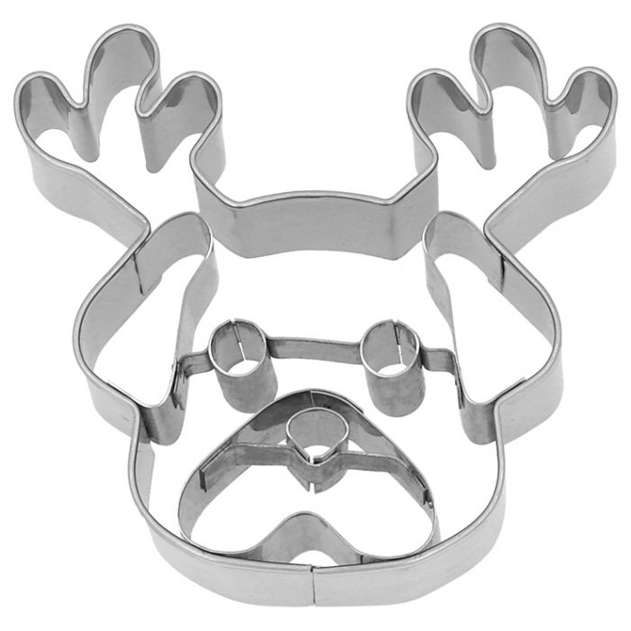 Ausstechform Weihnachtsmops
