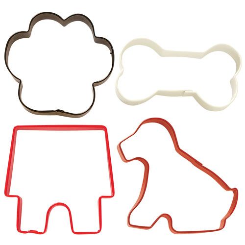 Hunde Ausstechformen Set