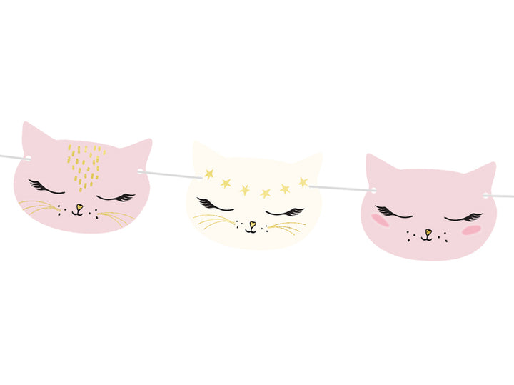 Sleepy Cat Girlande