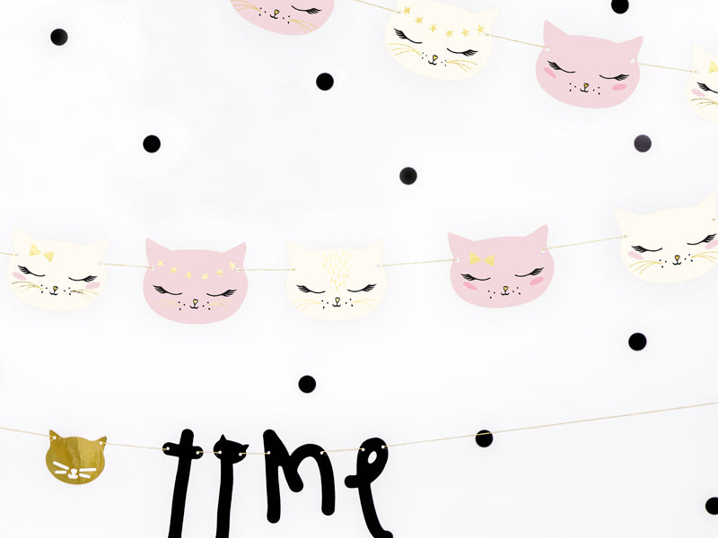 Sleepy Cat Girlande