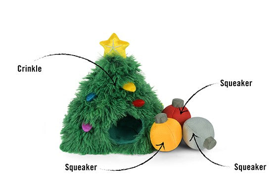 Weihnachtsbaum mit 3 Kugeln