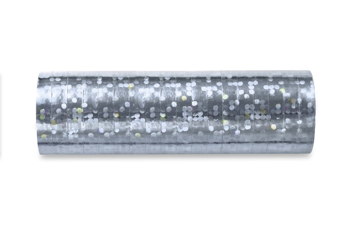 Luftschlange silber 1 Rolle
