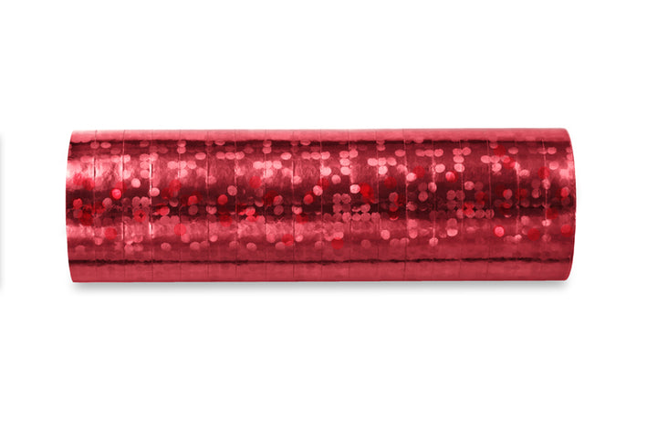 Luftschlange rot 1 Rolle