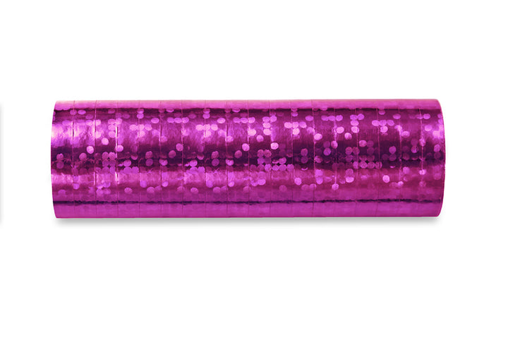 Luftschlange pink 1 Rolle