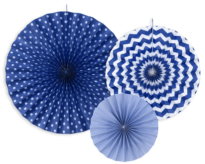 Rosetten Mix blau