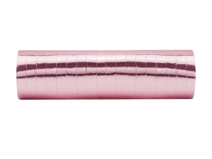 Luftschlange roségold 1 Rolle