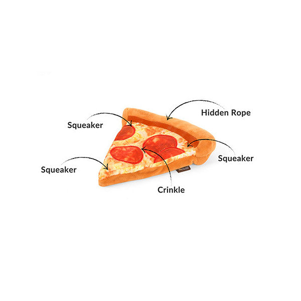 Stoffspielzeug Pizzastück