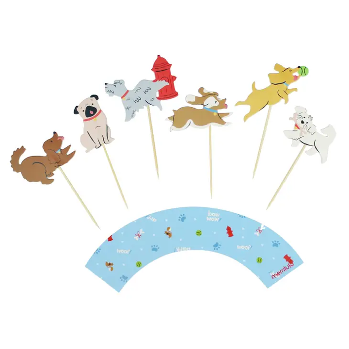 Good Dogs Cupcake Pieker u. Umrandungen