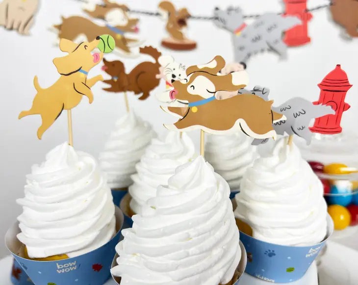 Good Dogs Cupcake Pieker u. Umrandungen