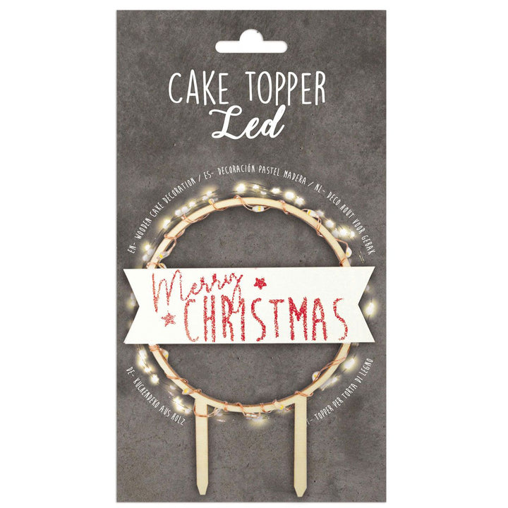 LED Topper Merry Christmas