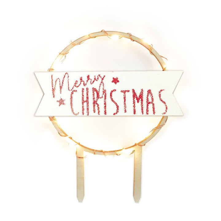 LED Topper Merry Christmas