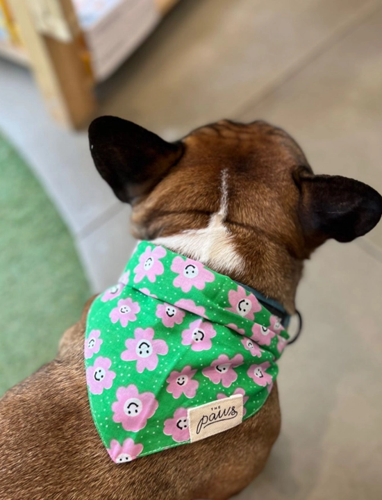 Bandana Funny Flowers S