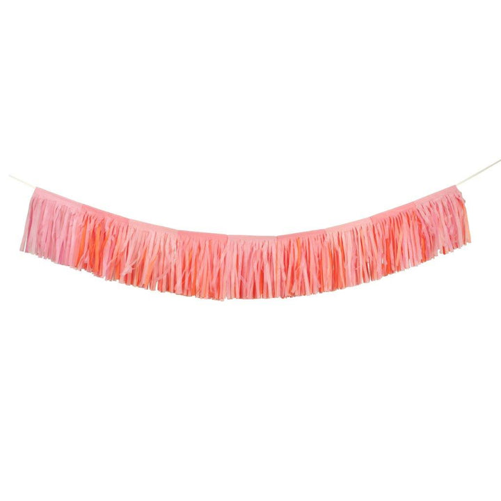 Pink Fransengirlande