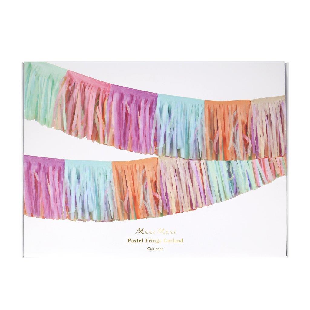 Pastel Fransengirlande