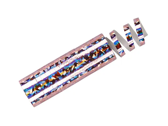 Luftschlange hellrosa 1 Rolle