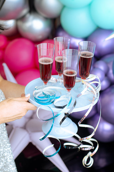 Luftschlange hellrosa 1 Rolle