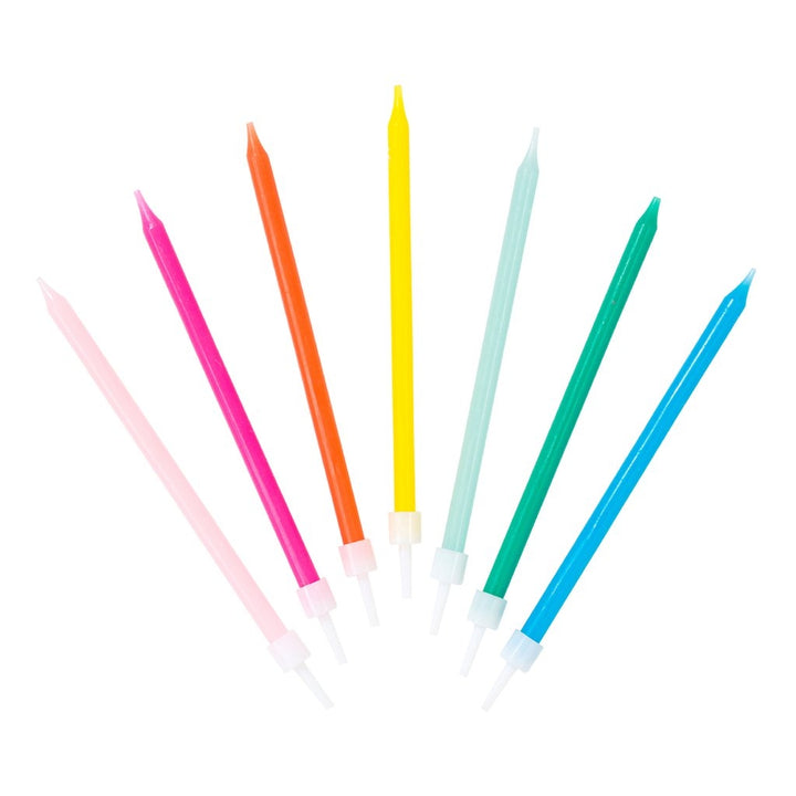 Rainbow Kerzen (Talking Tables)